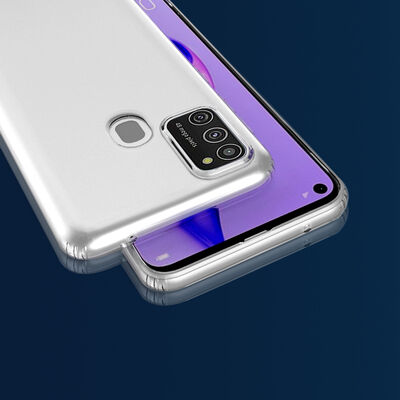 Galaxy M21 Case Zore Kamera Korumalı Süper Silikon Cover - 3