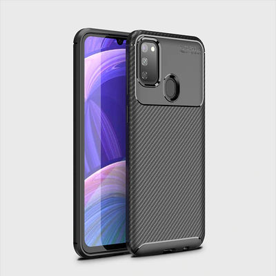 Galaxy M21 Case Zore Negro Silicon Cover - 2