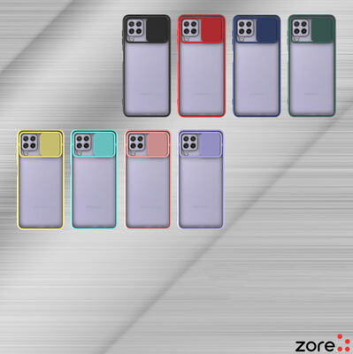 Galaxy M22 Case Zore Lensi Cover - 10