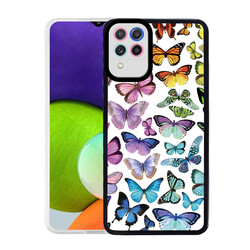 Galaxy M22 Case Zore M-Fit Patterned Cover - 5