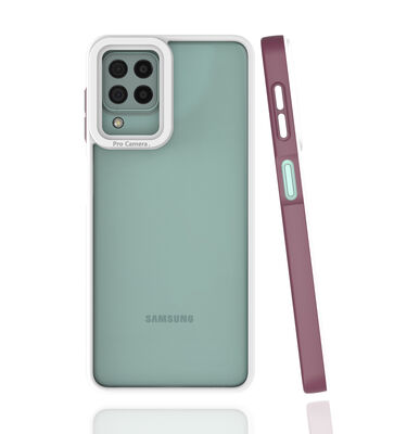 Galaxy M22 Case Zore Mima Cover - 5