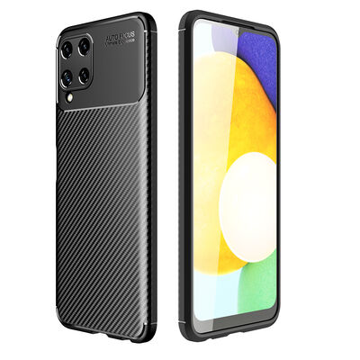 Galaxy M22 Case Zore Negro Silicon Cover - 4