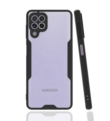 Galaxy M22 Case Zore Parfe Cover - 6