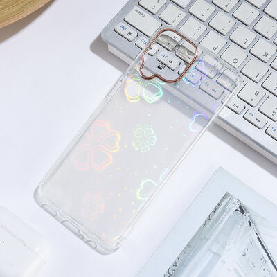 Galaxy M22 Case Zore Sidney Patterned Hard Cover - 5