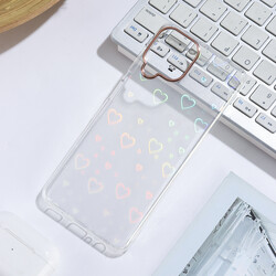 Galaxy M22 Case Zore Sidney Patterned Hard Cover - 3