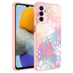 Galaxy M23 Case Camera Protected Patterned Hard Silicone Zore Epoxy Cover - 6