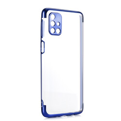 Galaxy M31S Case Zore Dört Köşeli Lazer Silicon Cover - 9