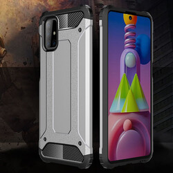 Galaxy M51 Case Zore Crash Silicon Cover - 3