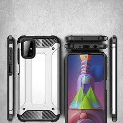 Galaxy M51 Case Zore Crash Silicon Cover - 4