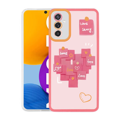 Galaxy M52 Case Zore M-Fit Patterned Cover - 4