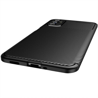 Galaxy M52 Case Zore Negro Silicon Cover - 8