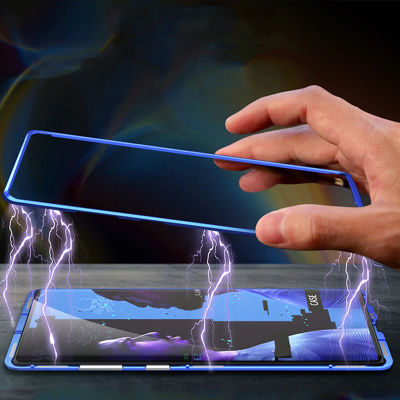 Galaxy Note 10 Kılıf Zore Devrim Mıknatıslı Cam Kapak - 5