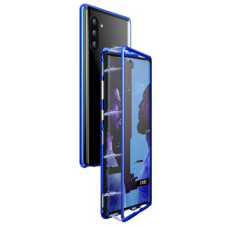 Galaxy Note 10 Kılıf Zore Devrim Mıknatıslı Cam Kapak - 8