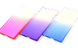 Galaxy Note 10 Kılıf Zore Renkli Transparan Silikon - 3