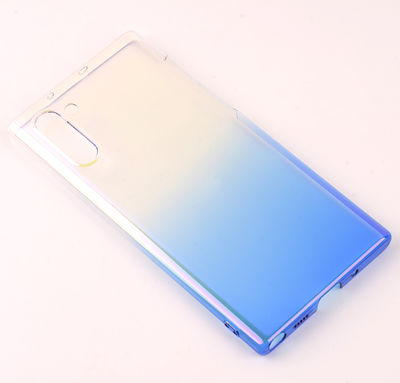 Galaxy Note 10 Kılıf Zore Renkli Transparan Silikon - 5