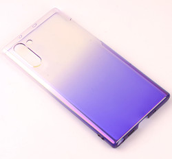 Galaxy Note 10 Kılıf Zore Renkli Transparan Silikon - 6