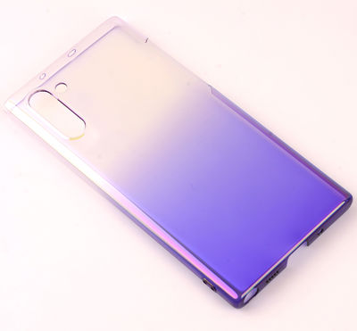 Galaxy Note 10 Kılıf Zore Renkli Transparan Silikon - 6