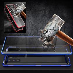 Galaxy Note 10 Plus Case Zore Devrim Magnetic Glass Cover - 5