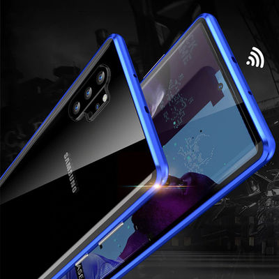 Galaxy Note 10 Plus Case Zore Devrim Magnetic Glass Cover - 6
