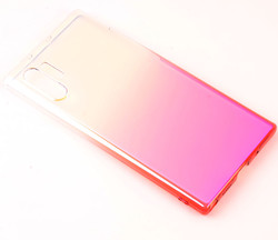 Galaxy Note 10 Plus Kılıf Zore Renkli Transparan Kapak - 4