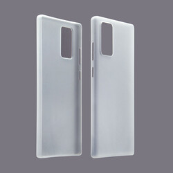 Galaxy Note 20 Case Zore 1.Kalite PP Silicon - 4