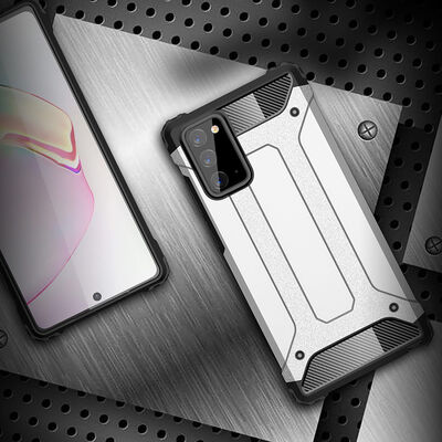 Galaxy Note 20 Case Zore Crash Silicon Cover - 9