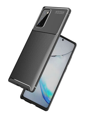 Galaxy Note 20 Case Zore Negro Silicon Cover - 3