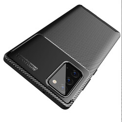 Galaxy Note 20 Case Zore Negro Silicon Cover - 5