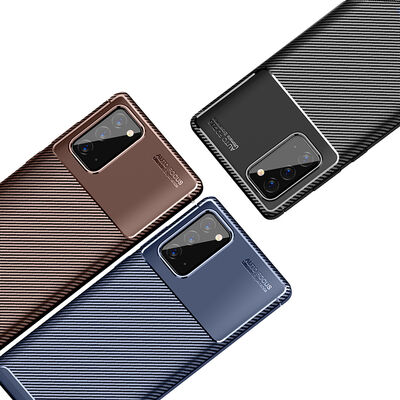 Galaxy Note 20 Case Zore Negro Silicon Cover - 6
