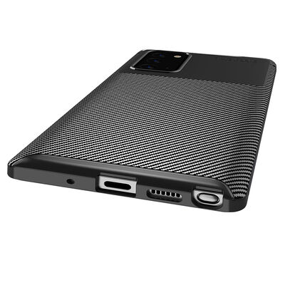 Galaxy Note 20 Case Zore Negro Silicon Cover - 7