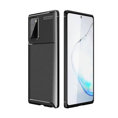 Galaxy Note 20 Case Zore Negro Silicon Cover - 12