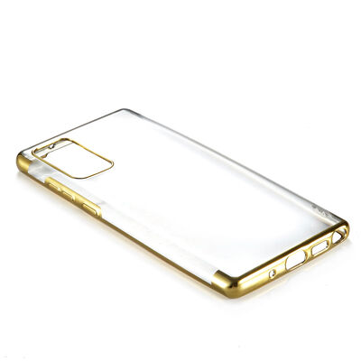 Galaxy Note 20 Case Zore Dört Köşeli Lazer Silicon Cover - 3