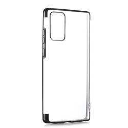 Galaxy Note 20 Case Zore Dört Köşeli Lazer Silicon Cover - 6