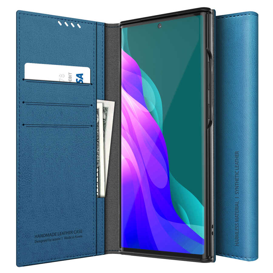 Galaxy Note 20 Kılıf Araree Mustang Diary Kılıf - 3