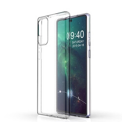 Galaxy Note 20 Kılıf Zore Süper Silikon Kapak - 1