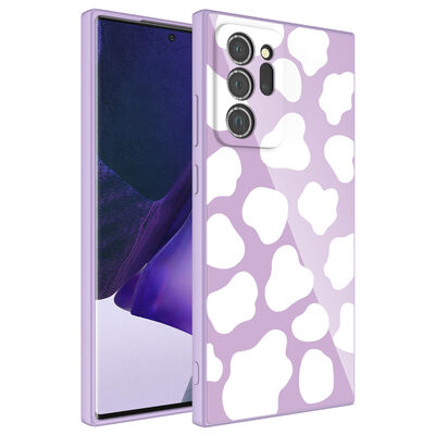 Galaxy Note 20 Ultra Case Camera Protected Patterned Hard Silicone Zore Epoksi Cover - 8