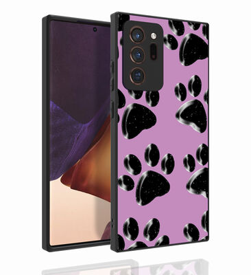 Galaxy Note 20 Ultra Case Patterned Camera Protected Glossy Zore Nora Cover - 5