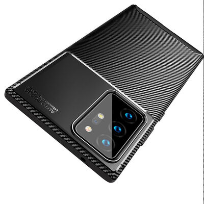 Galaxy Note 20 Ultra Case Zore Negro Silicon Cover - 7