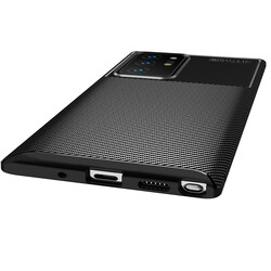 Galaxy Note 20 Ultra Case Zore Negro Silicon Cover - 10