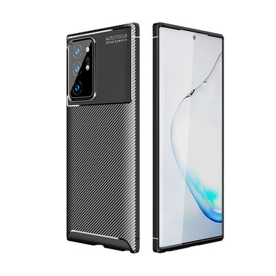 Galaxy Note 20 Ultra Case Zore Negro Silicon Cover - 2