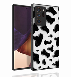 Galaxy Note 20 Ultra Kılıf Desenli Kamera Korumalı Parlak Zore Nora Kapak - Thumbnail