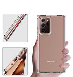 Galaxy Note 20 Ultra Kılıf Zore 2mm Anti Shock Silikon - 3
