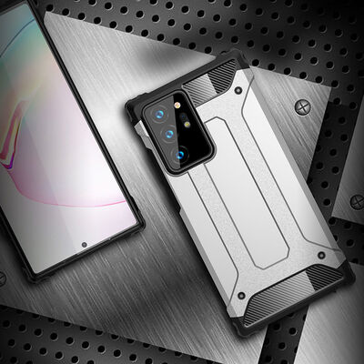Galaxy Note 20 Ultra Kılıf Zore Crash Silikon Kapak - 9