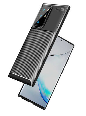 Galaxy Note 20 Ultra Kılıf Zore Negro Silikon Kapak - 5