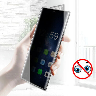 Galaxy Note 20 Zore Privacy Polymer Nano Ekran Koruyucu - 4