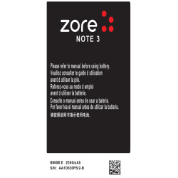 Galaxy Note 3 2800 Mah Zore A Kalite Uyumlu Batarya - 1