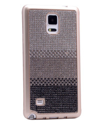 Galaxy Note 3 Kılıf Zore Mat Lazer Taşlı Silikon - 3