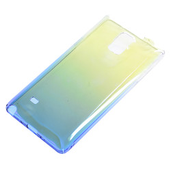 Galaxy Note 4 Case Zore Renkli Transparan Cover - 1
