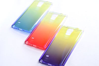 Galaxy Note 4 Case Zore Renkli Transparan Cover - 4
