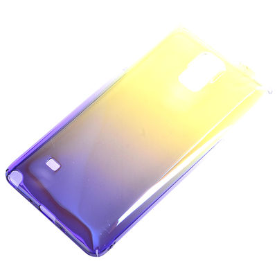 Galaxy Note 4 Case Zore Renkli Transparan Cover - 7